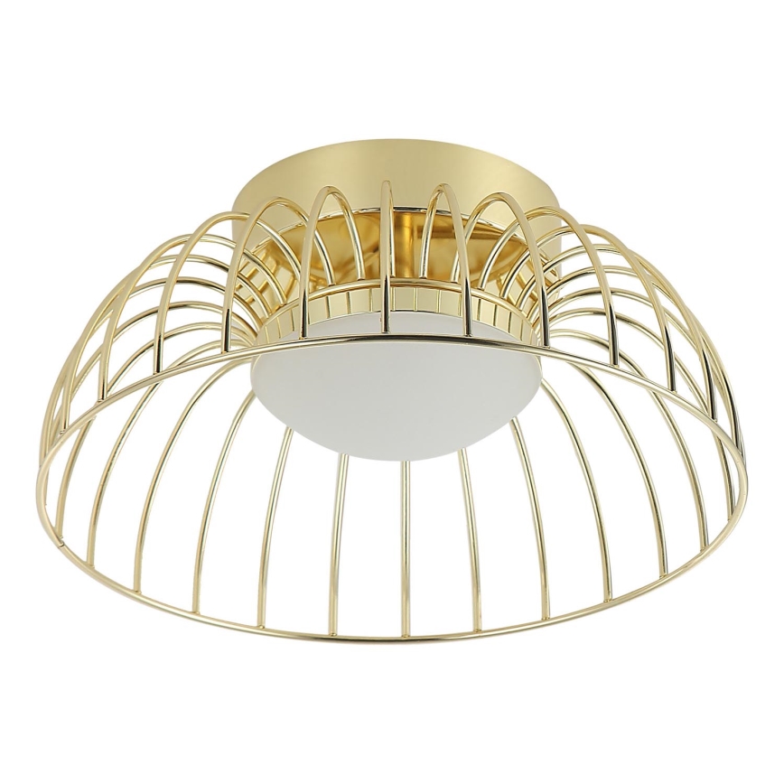 LED stropna svetilka BETSY LED/12W/230V premer 25 cm zlata