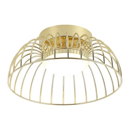 LED stropna svetilka BETSY LED/12W/230V premer 25 cm zlata