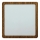 LED Stropna svetilka BLOCK LED/18W/230V 4200K 22x22 cm rjava