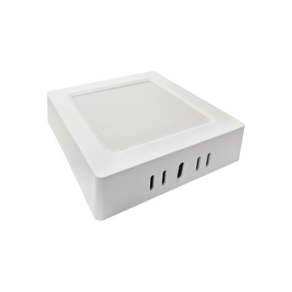 LED Stropna svetilka BLOCK LED/6W/230V 4000K 12x12 cm bela
