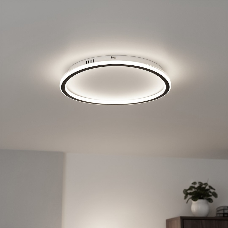 LED stropna svetilka CALI LED/30W/230V, premer 40 cm, črna
