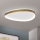 LED Stropna svetilka CHARLIE LED/48W/230V pr. 65 cm zlata