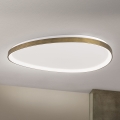 LED Stropna svetilka CHARLIE LED/72W/230V pr. 80 cm zlata
