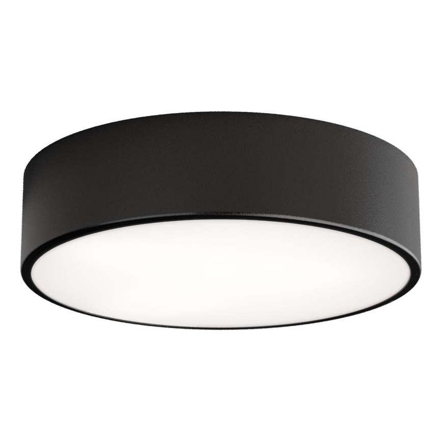 LED Stropna svetilka CLEO LED/24W/230V 3000K pr. 30 cm črna