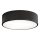 LED Stropna svetilka CLEO LED/24W/230V 3000K pr. 30 cm črna