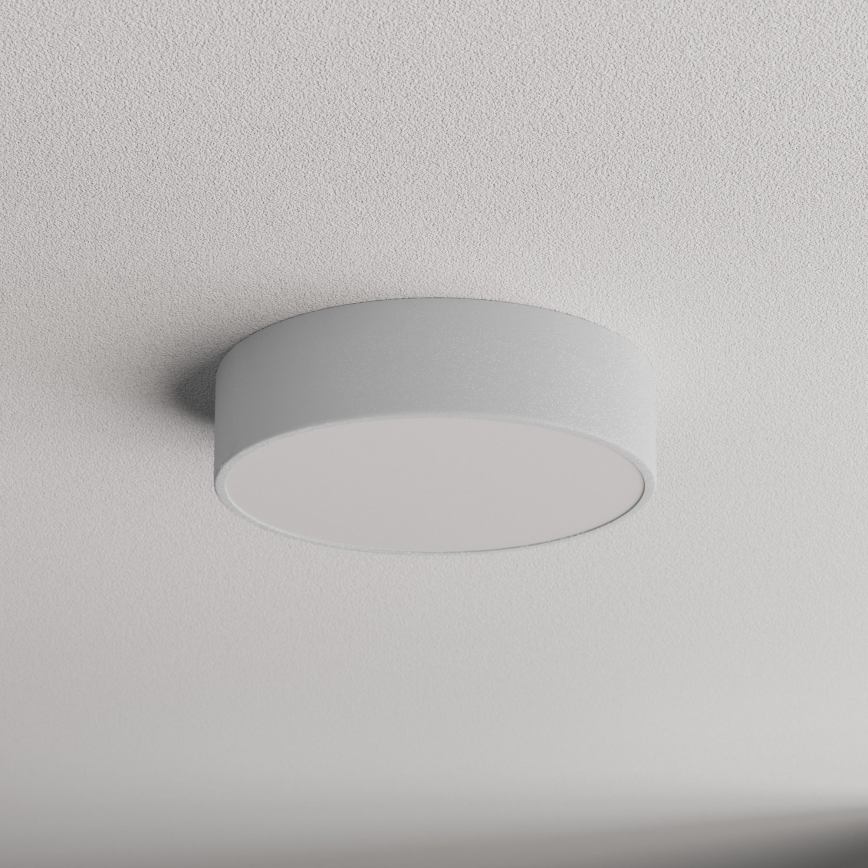 LED Stropna svetilka CLEO LED/24W/230V 3000K pr. 30 cm siva