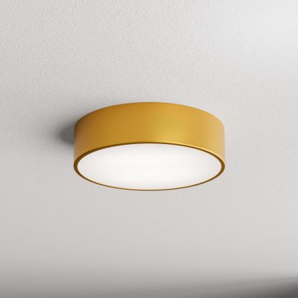 LED Stropna svetilka CLEO LED/24W/230V 3000K pr. 30 cm zlata