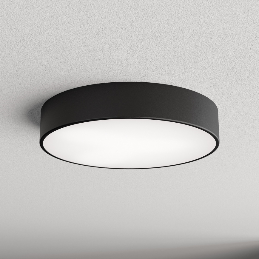 LED Stropna svetilka CLEO LED/43W/230V 3000K pr. 40 cm črna