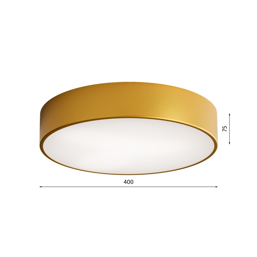 LED Stropna svetilka CLEO LED/43W/230V 4000K pr. 40 cm zlata