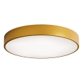 LED Stropna svetilka CLEO LED/69W/230V 3000K pr. 60 cm zlata