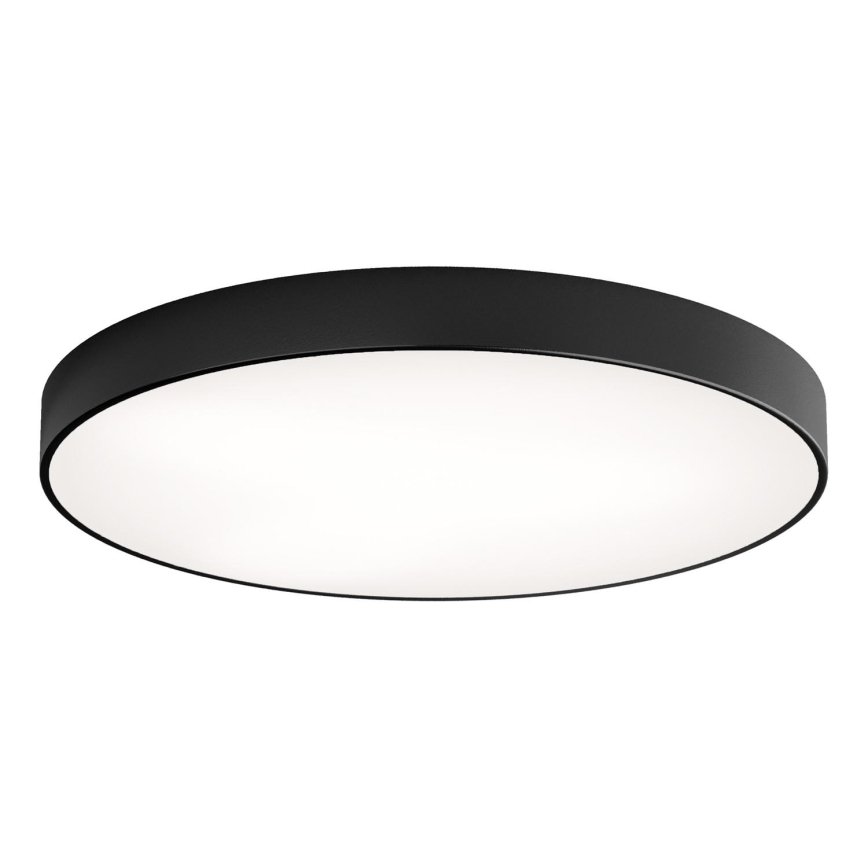 LED Stropna svetilka CLEO LED/96W/230V 3000K pr. 80 cm črna