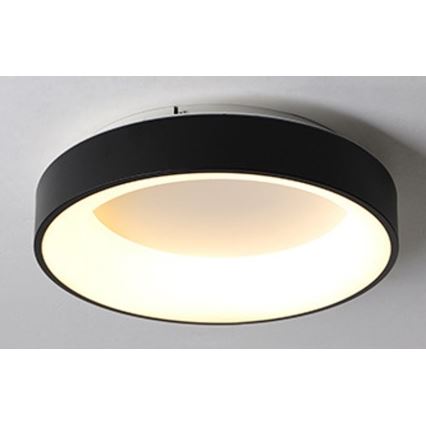 LED stropna svetilka DRAX LED/32W/230V 3000-6000K Ø 38 cm črna