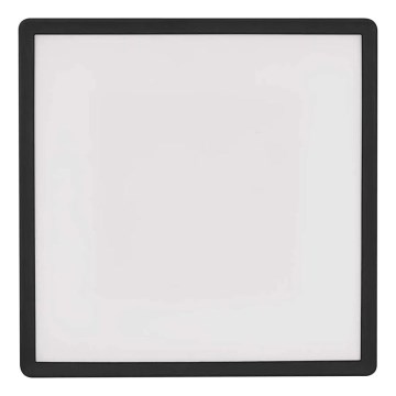 LED Stropna svetilka FLORI LED/18W/230V 4000K črna 29x29 cm