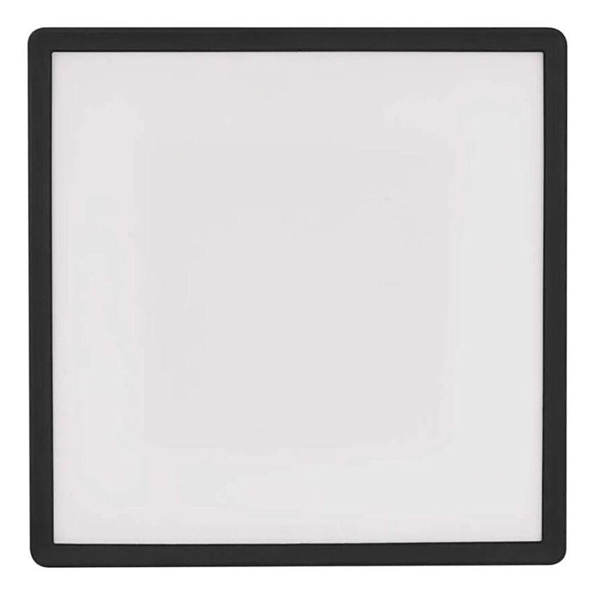 LED Stropna svetilka FLORI LED/18W/230V 4000K črna 29x29 cm
