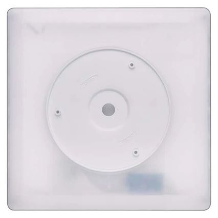 LED Stropna svetilka FLORI LED/18W/230V 4000K črna 29x29 cm