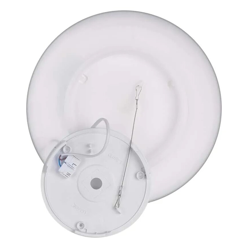 LED Stropna svetilka FLORI LED/18W/230V 4000K črna pr. 29 cm
