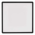 LED Stropna svetilka FLORI LED/22W/230V 4000K črna 42x42 cm