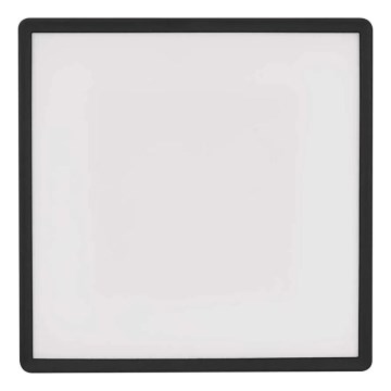 LED Stropna svetilka FLORI LED/22W/230V 4000K črna 42x42 cm