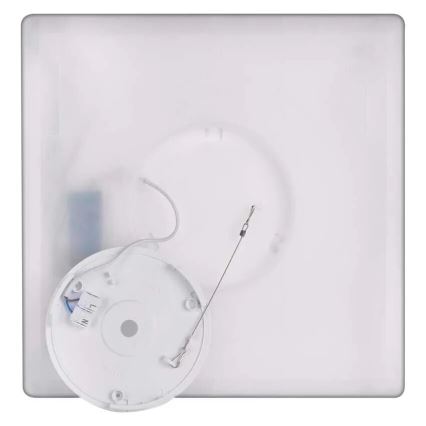 LED Stropna svetilka FLORI LED/22W/230V 4000K črna 42x42 cm