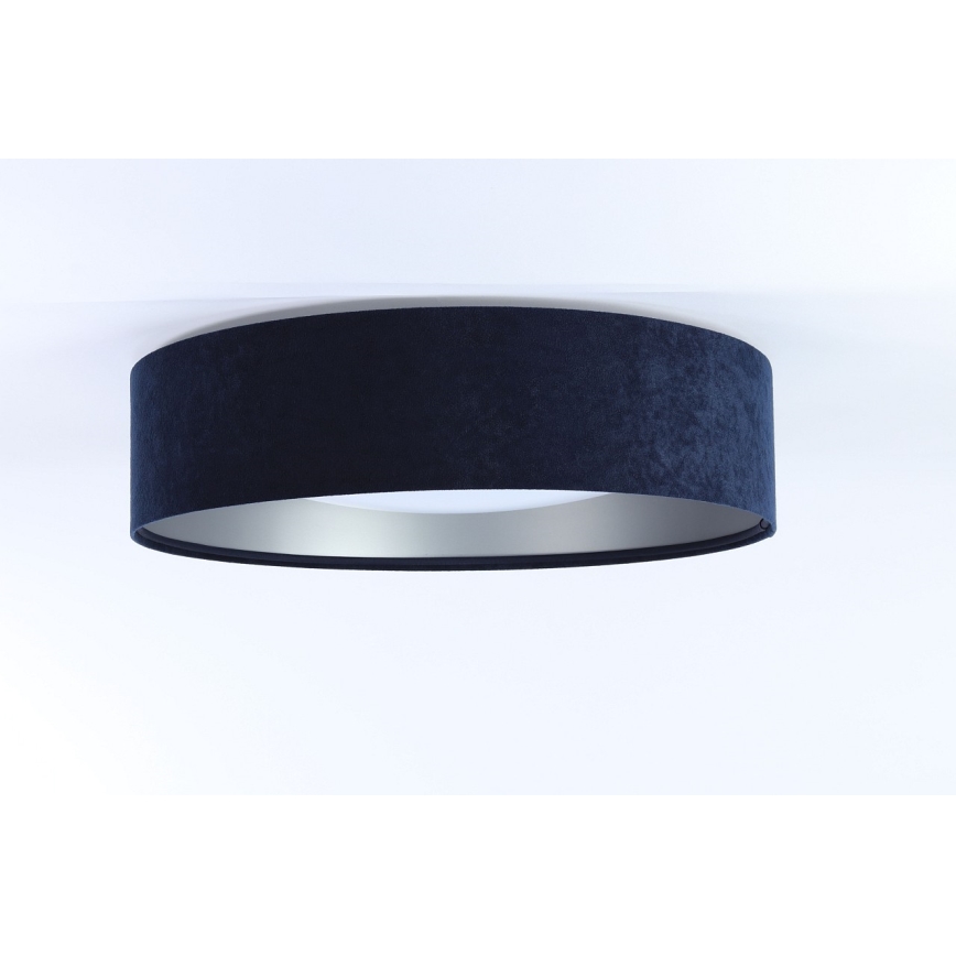 LED Stropna svetilka GALAXY 1xLED/24W/230V pr. 44 cm modra/srebrna