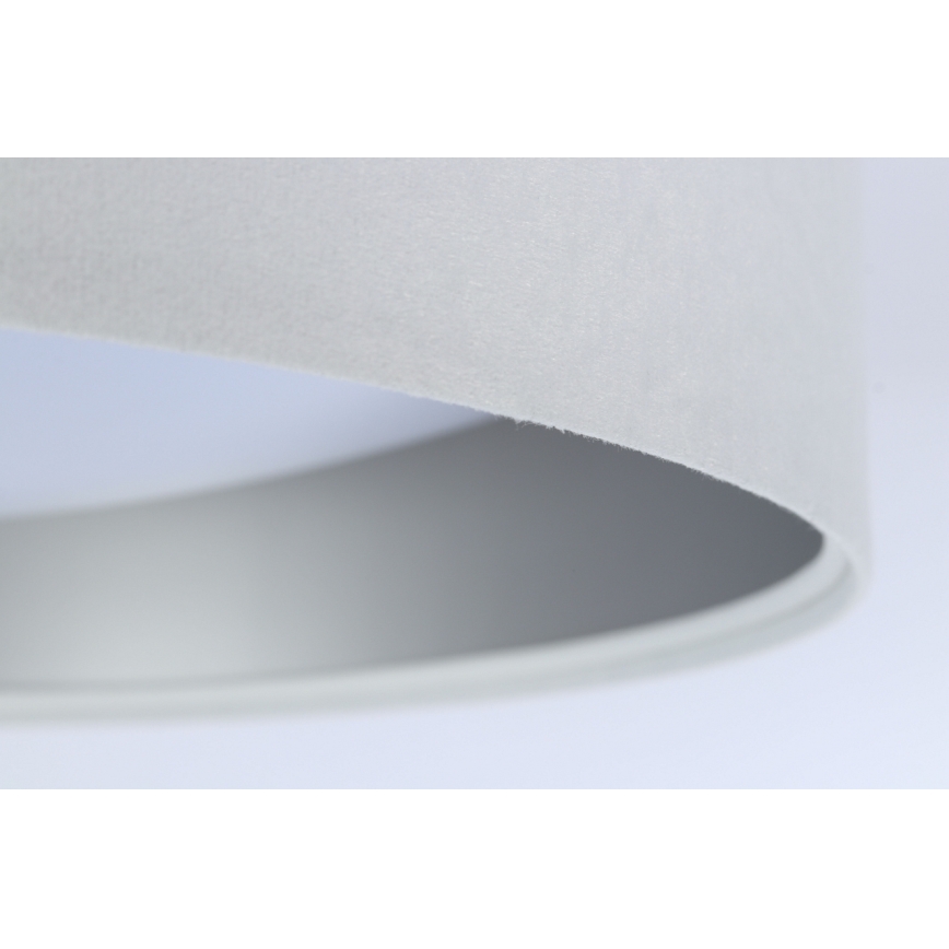 LED Stropna svetilka GALAXY LED/24W/230V pr. 44 cm bela/srebrna