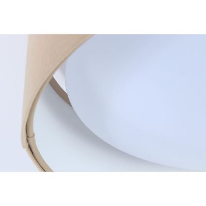 LED stropna svetilka GALAXY LED/24W/230V, premer 44 cm, bež/bela