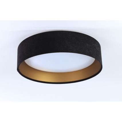 LED stropno svetilo GALAXY LED/24W/230V premer 44 cm črna/zlata