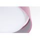 LED Stropna svetilka GALAXY LED/24W/230V pr. 44 cm roza/srebrna
