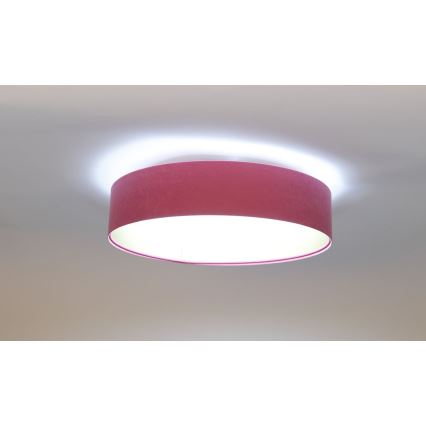 LED Stropna svetilka GALAXY LED/24W/230V pr. 44 cm roza/zlata