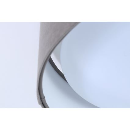 LED stropna svetilka GALAXY LED/24W/230V premer 44 cm siva/bela