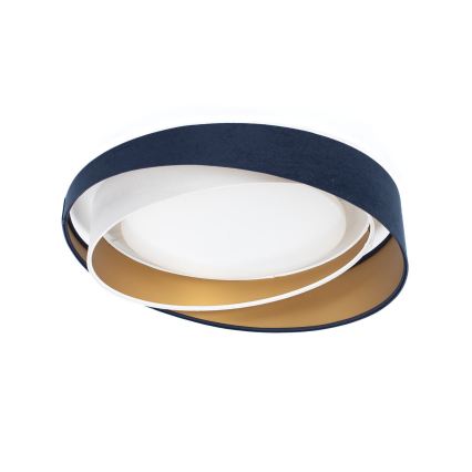 LED stropna svetilka GALAXY MODERN, 24 W, 230 V, premer 55 cm, modra/bela/zlata