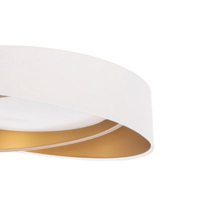 LED stropna svetilka GALAXY MODERN LED/24W/230V, premer 55 cm, bela/bež/zlata