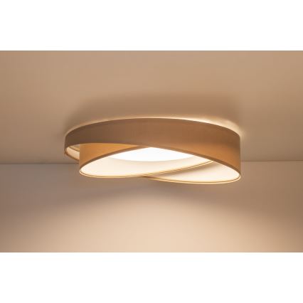 LED stropna svetilka GALAXY MODERN LED/24W/230V, premer 55 cm, bež/bela