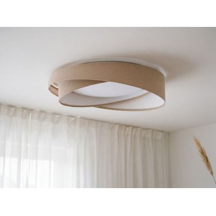 LED stropna svetilka GALAXY MODERN LED/24W/230V, premer 55 cm, bež/bela