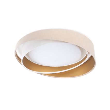 LED stropna svetilka GALAXY MODERN LED/24W/230V premer 55 cm bež/bela/zlata