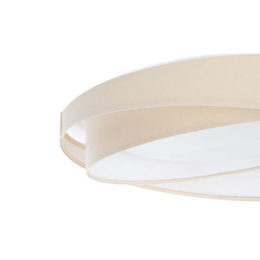 LED stropna svetilka GALAXY MODERN LED/24W/230V, premer 55 cm, kremna/bela