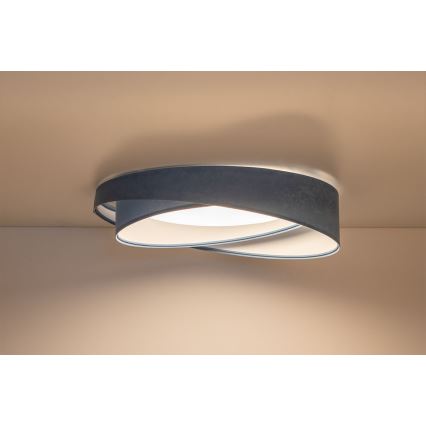 LED stropna svetilka GALAXY MODERN LED/24W/230V, premer 55 cm, modra