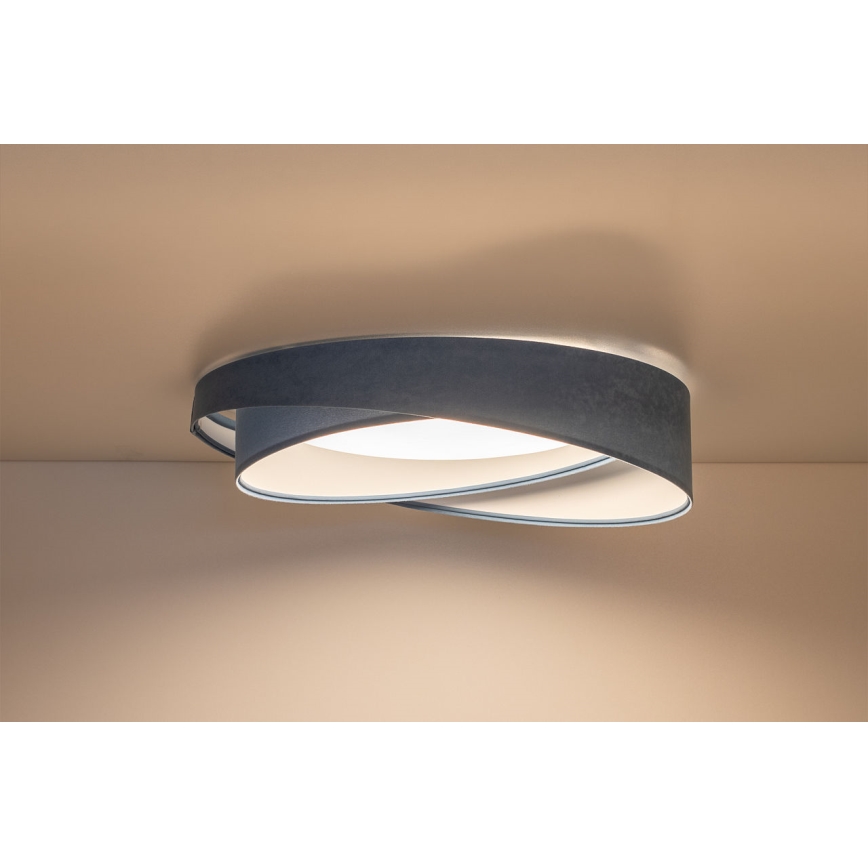 LED stropna svetilka GALAXY MODERN LED/24W/230V, premer 55 cm, modra