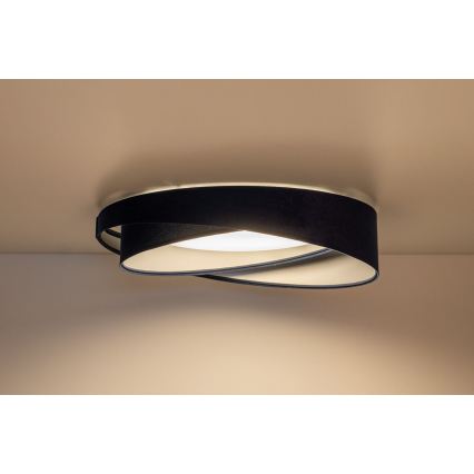 LED stropna svetilka GALAXY MODERN LED/24W/230V premer 55 cm modra/srebrna