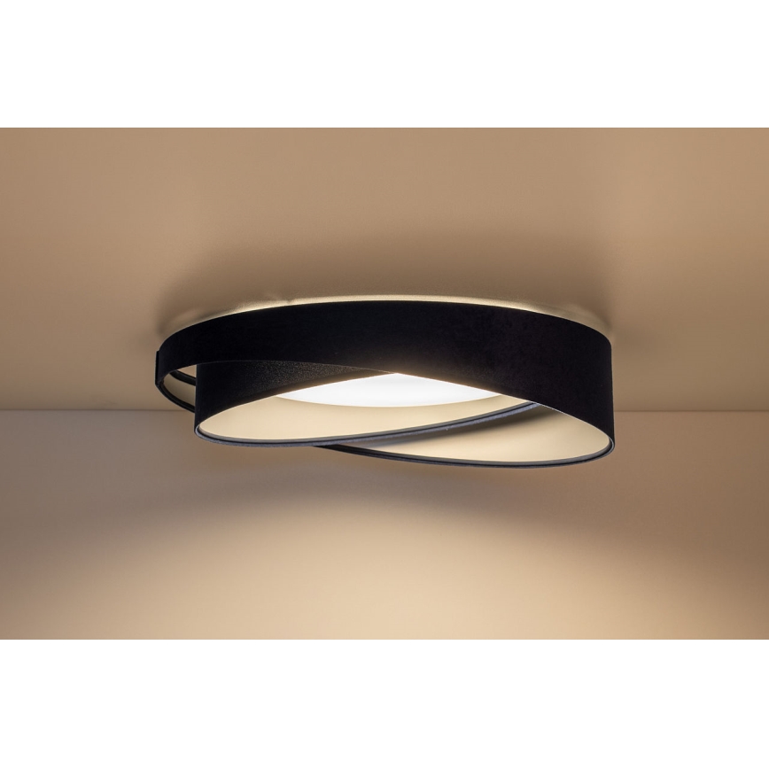 LED stropna svetilka GALAXY MODERN LED/24W/230V premer 55 cm modra/srebrna