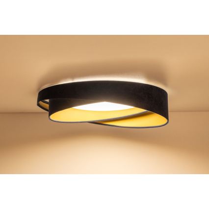 LED stropna svetilka GALAXY MODERN LED/24W/230V, premer 55 cm, modra/zlata
