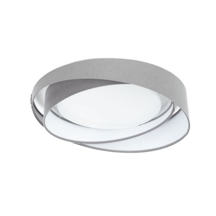 LED stropna svetilka GALAXY MODERN LED/24W/230V Ø 55 cm siva/bela
