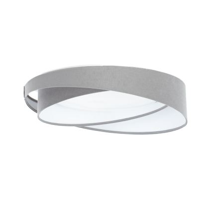 LED stropna svetilka GALAXY MODERN LED/24W/230V Ø 55 cm siva/bela