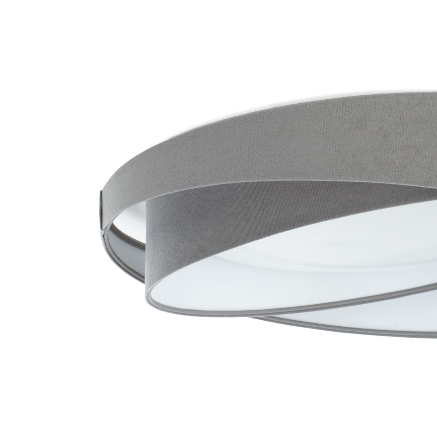 LED stropna svetilka GALAXY MODERN LED/24W/230V Ø 55 cm siva/bela