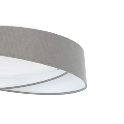 LED stropna svetilka GALAXY MODERN LED/24W/230V Ø 55 cm siva/bela