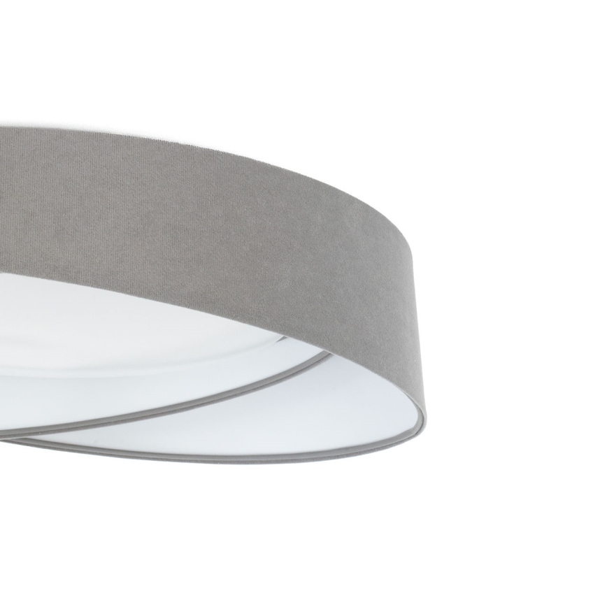 LED stropna svetilka GALAXY MODERN LED/24W/230V Ø 55 cm siva/bela