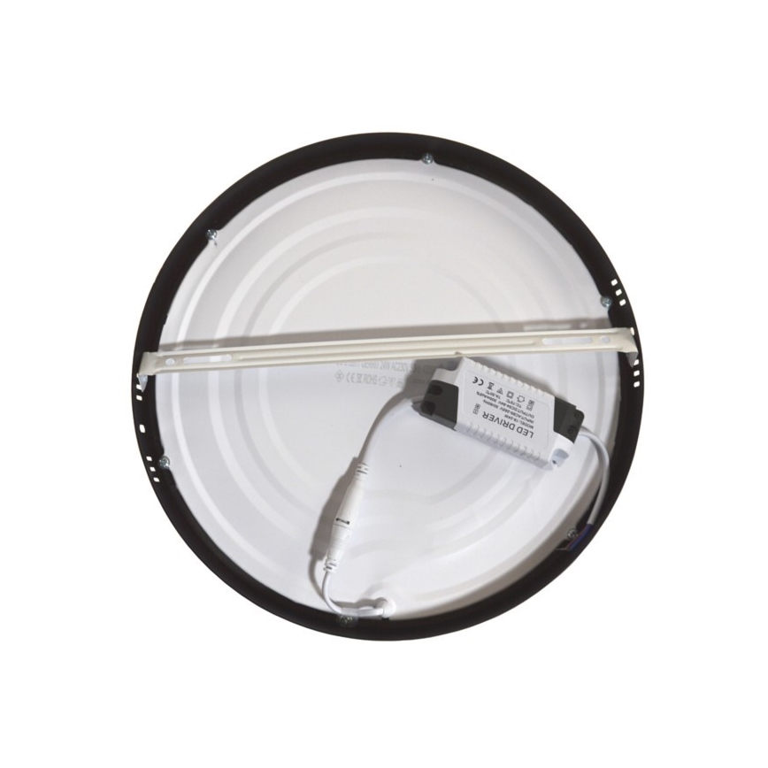 LED Stropna svetilka GERRIT LED/24W/230V 4000K črna