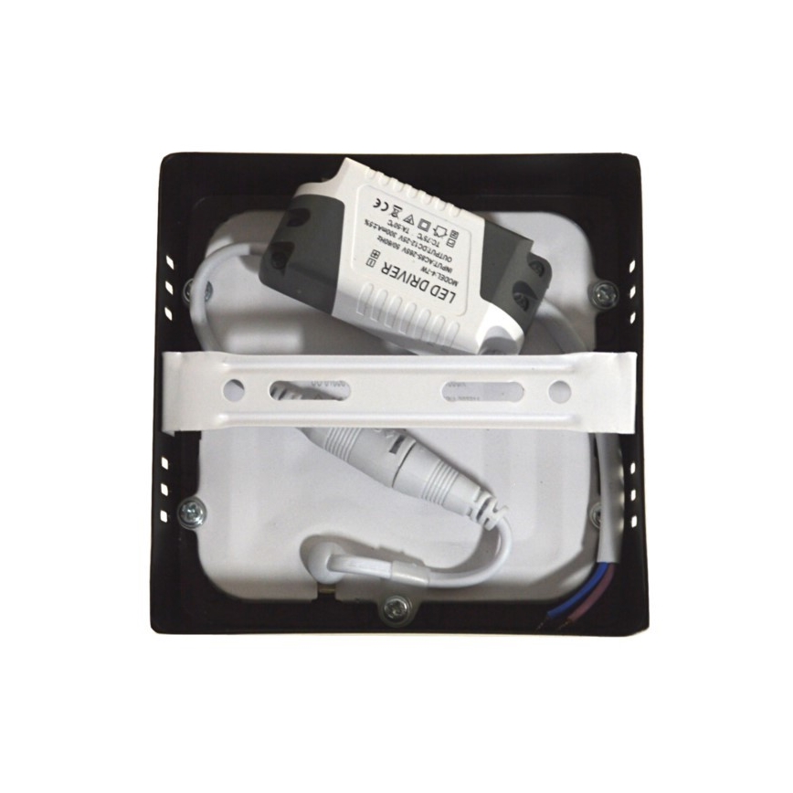 LED Stropna svetilka GERRY LED/6W/230V 4000K črna