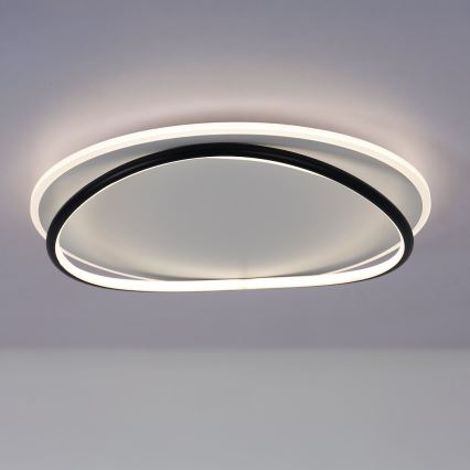 LED stropna svetilka HALO LED/38W/230V premer 50 cm črna