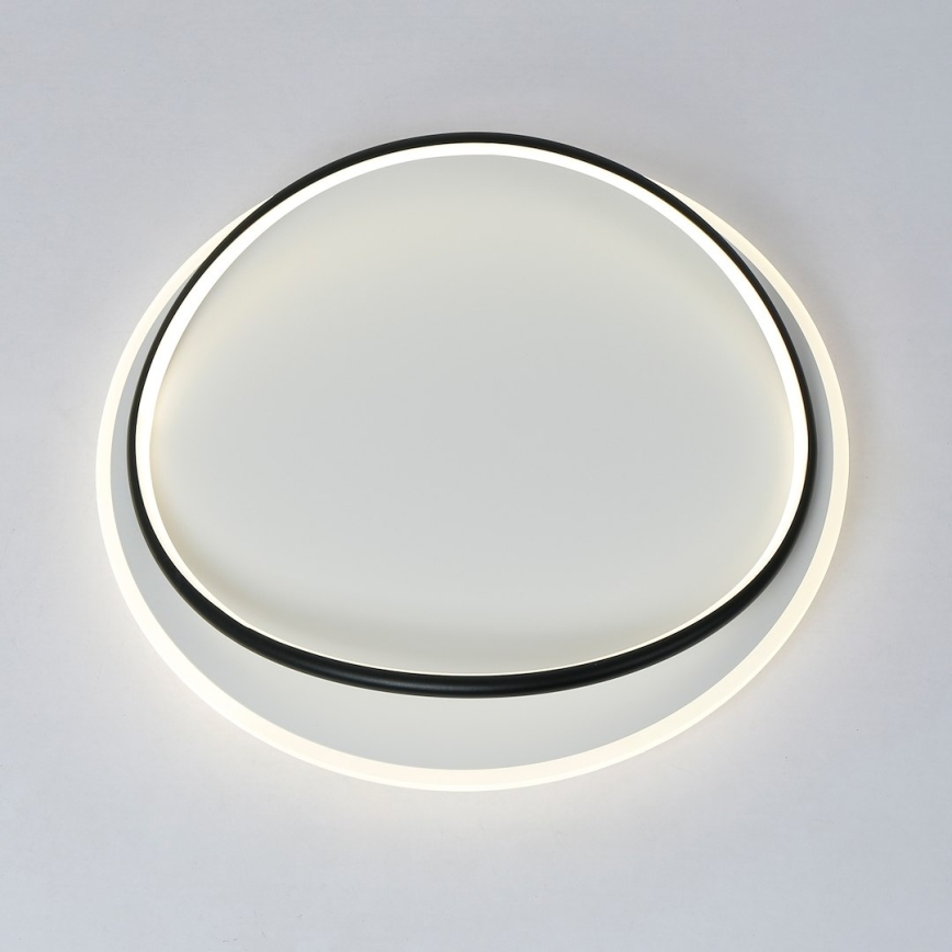 LED stropna svetilka HALO LED/38W/230V premer 50 cm črna